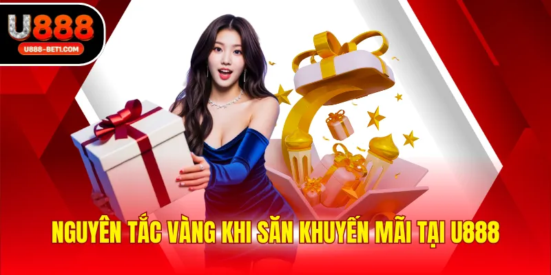 Nguyên tắc vàng khi săn khuyến mãi tại U888